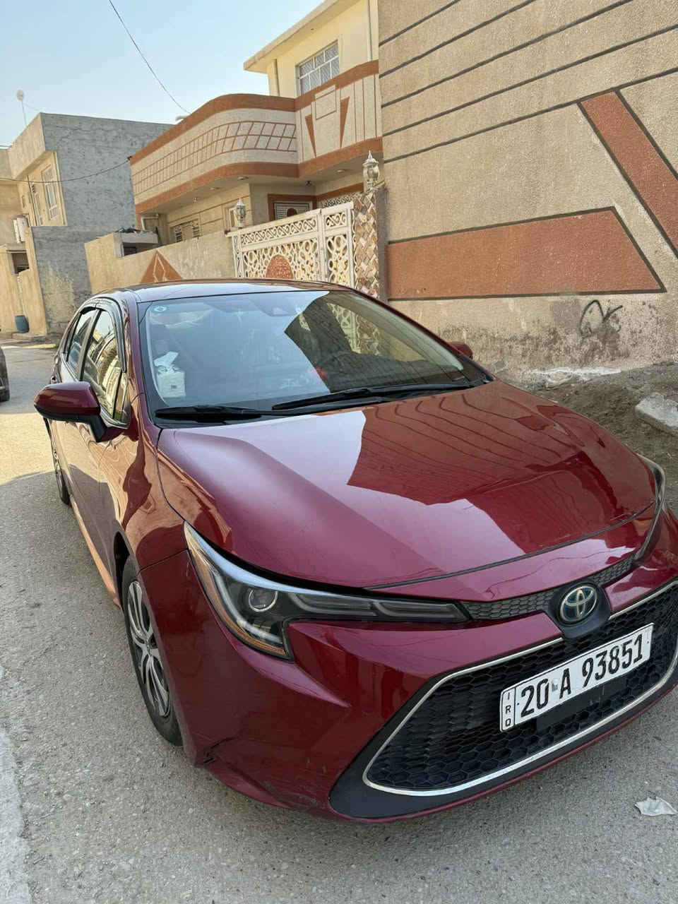 كورلا للبيع موديل 22 هايبرد فول مواصفات من عده لبونراما  رقم ديالى بسمي ***********
