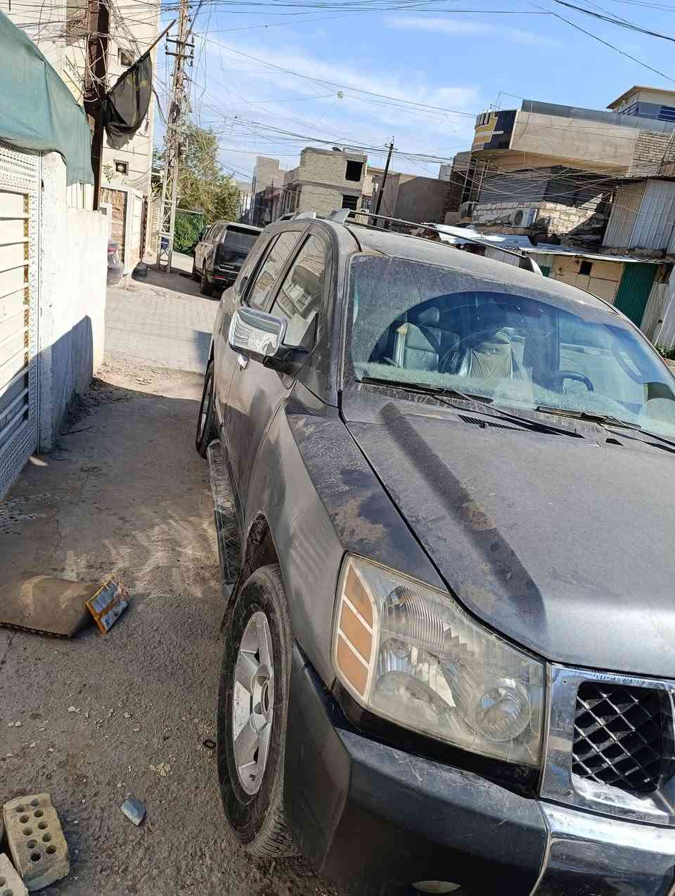 للبيع نيسان ارمادة 2004 رقم جديد سليمانية سنوية لل28 شرط التحويل باتري جديد 75 امبير محورة كير ومكينة  3000 مكفول مكاني بغداد الجديدة السعر 57
***********
