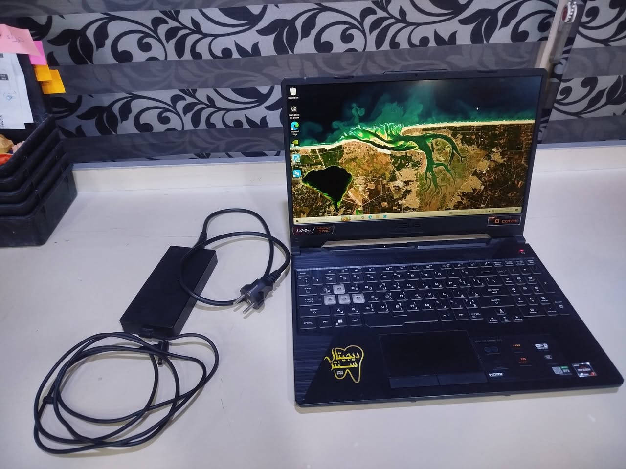 💻 للبيع: لابتوب جيمنج ASUS TUF Gaming A15 بحالة ممتازة! 🔥
الجهاز قوي جداً للألعاب الثقيلة، المونتاج، برامج الهندسة، والتصميم الرقمي.

🔍 المواصفات:

المعالج: AMD Ryzen 7 4800H (8 أنوية - أداء سريع جداً).

كارت الشاشة: NVIDIA GeForce RTX 3050 (4GB).

الرام: 24 GB DDR4 (سرعة 3200 MHz).

الهارد: 512 GB SSD NVMe (سريع جداً من سامسونج).

الشاشة: بتردد 144Hz (سلاسة تامة).

✨ ملاحظات:

الكيبورد عربي/إنجليزي بحالة ممتازة.

الجهاز نظيف جداً ويأتي مع شاحنه الأصلي.

📍 المكان: [بغداد]

💰 السعر: [850.000]

📞 للتواصل: خاص أو اتصـال: [***********]

