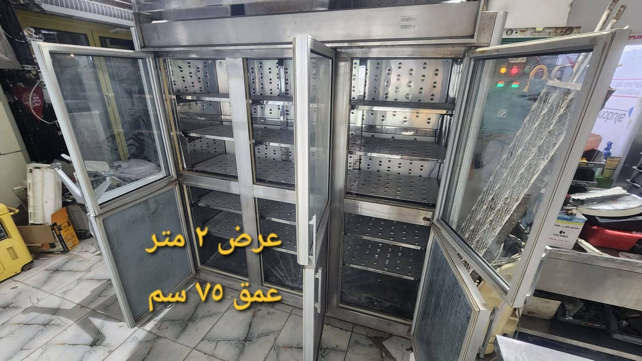 حافظة ٦ أبواب للبيع نقص الخارجية فقط شغالة %% بس نقصها الخارجية نباكت مكانها كربلاء عندي قطعتين وحدة رف جام وحدة رف سلستيل  
للتواصل والأستفسار واتساب ***********
