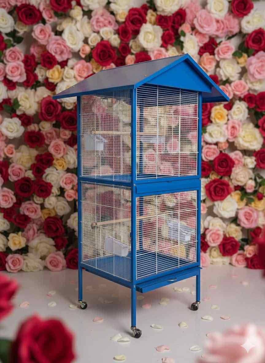 السلام عليكم
 مستعد لعمل اقفاص الببغاوات والدرة وطيور الحب وكافة انواع الطيور
ونشتغل حسب طلب الزبون كافة الفصالات والتصاميم 
اي تصميم يعجبك من الانترنت او من تصاميمنا الخاصة دزلنا التصميم خاص ونشتغلك نفس التصميم ان شاء اللّٰه وبأسعار مناسبة جداً وكل الاقفاص تحتوي على جرارات تنظيف وتايرات لسهولة حركة القفص
للاستفسار راسلونا خاص والاسعار حسب القياسات الي يريدها الزبون ولكن اكيد انسب الاسعار يمنا ان شاء الله
او على الواتساب ***********
