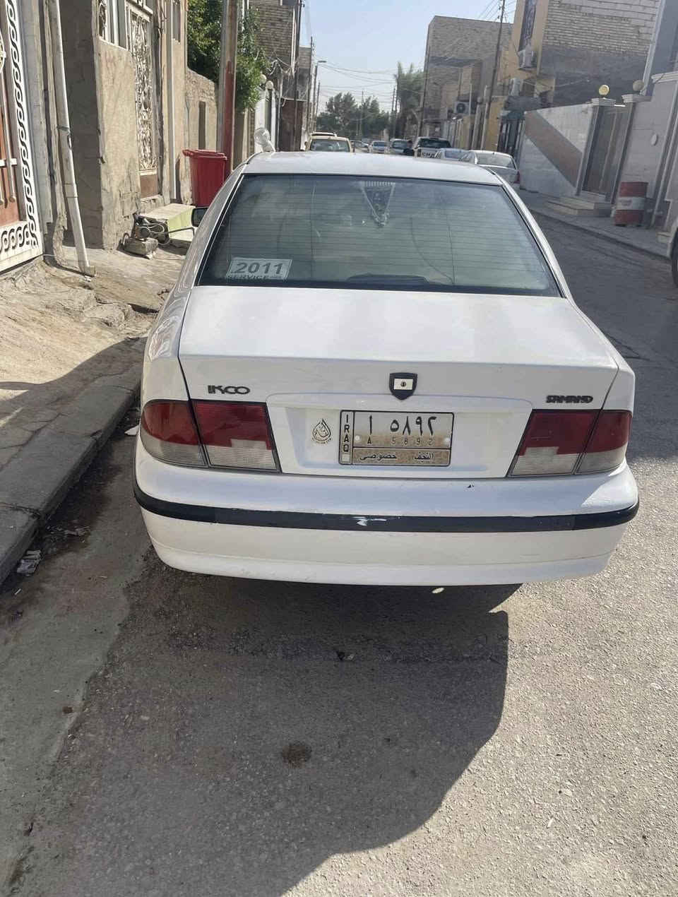 لسلام عليكم للبيع سمند مديل ١١ جاهزه ماعايزه شي سنويه ماساقطه بيه بنيد مبدل وجاملغ وبيه خيط بخار بداية بس مكينه مابيه شي وسياره حلوه وجاهزه مكاني نجف حي الوفاء السعر ٣٦ وببه مجال للاستفسار ***********
