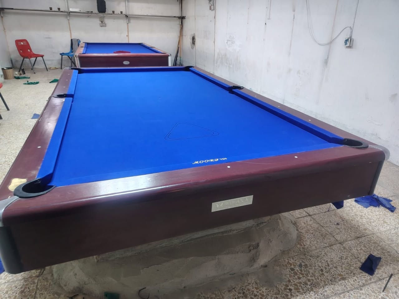 تم انجاز عمل اليوم وبشرط الضمان مع كادر مختص ستفسارمراسلة الصفحا او ***********  واتساب عنوان بغداد حافض القاضي ملاحضة يوجد طاولات بليارد مستعمل و الجديد وجميع مستلزمات البليارد وملحقاتة🇮🇶🇮🎱
