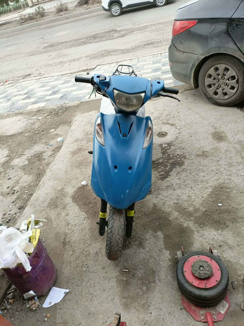 السلام عليكم دراجه ادرس ياباني نازل دراجه شغاله خير من الله وادي له تنظيف نوزن فقطر السعر 225 بمجال بسيط مكان بغداد الشعب باستفسار على هذا الرقم *********** ويدلل
