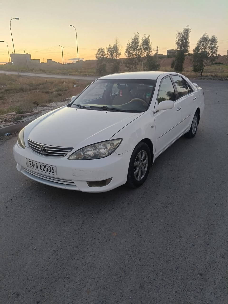 للبيع كامري 2005
بدون صبغ سياره جديده على وضع الشركه 

سنويه لل 2030

تحويل وكاله 

السعر 105وبيها مجال 

وترهم مراوس 

***********
