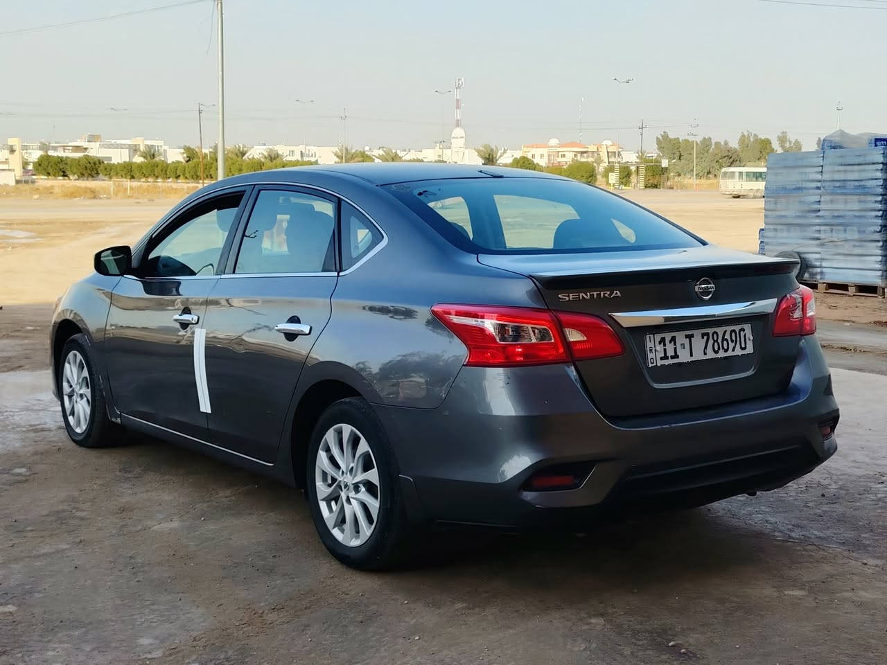 سلام عليكم ((نيسان سنتره 2019))سياره بيه مكان صبغ ثر جرد وجلوخ ضرر من امريكا جاملغ امامي
كير محرك صدر تبريد مكفولات رقم بغداد لجديد سنويه جديده تحويله بنفس ليوم سياره جاهزه بدون نقص  سعر 98بيه مجال بسيط حك جيه فقط اعتذر لبيع بل قسط مكان سيا ه لانبار رمادي شراي اتصل ***********
