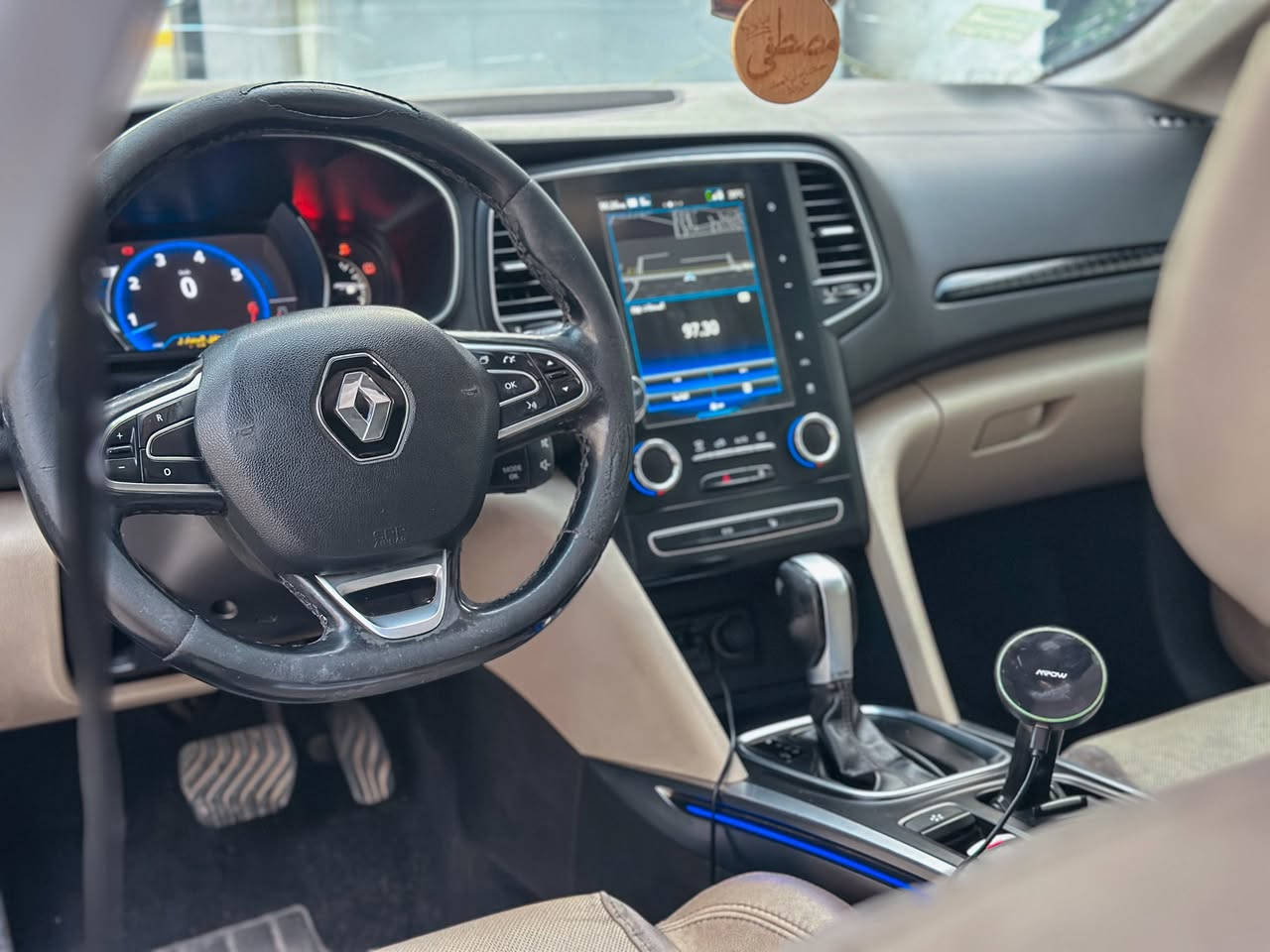 رينو ميكان 2019 خليجي فوول
محرك 2000 تنفس طبيعي نفس نيسان التما
گير CVT من نيسان X-Tronic بـ7 نمر

فول LED 🔹 حساس امامي وخلفي 360 درجة 🔹 رادار جانبي 🔹 مرايا كهرباء شفط 🔹 بانوراما  🔹صندوق ذكي حساس قدم 🔹 بصمة ابواب + تشغيل 🔹 فول تحكم ستيرن 🔹شاشة 8.7 انش نظام R-link نظام متكامل 🔹نظام الاصطفاف الذاتي 🔹 مقاعد جلد + مقعد السائق تدليك 🔹 قطعتين تبريد + مناخين 🔹 انارة داخلية محيطية 🔹 5 انظمة للقيادة

السيارة ماشية 90.000 كيلو
بيها نص باب ايمن صبغ
وچاملغ يسره مبدل اثر طخه بسيطه كلش بس بلاستك انكسر
السيارة على ايدي من الشركة
بيها كم نقص ينزل من سعرها
السعر 110
مكان السيارة بغداد الكرخ
***********
