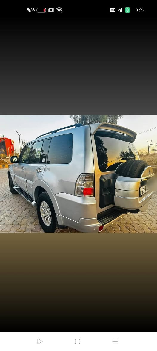 سيارة باجيرو 2010الون سلفر
تبريد خير من الله ثلج وتدفئة  كامل 
السيارة اي نقص مابيهة 
لا تنقيص ولا تبخير ابد خير من الله 
سيارة نظيفة داخل وخارج 
ومحرك المرغوب 3500
كير خير من الله رقم السيارة سليمانية مميز 
السيارة بسمي بيهة قطعتين صبغ بل جوملغ 
بدون اي حادث
السعر (135)وبيهة مجال 
رقم الهاتف (***********)

مكان السيارة ديالى
