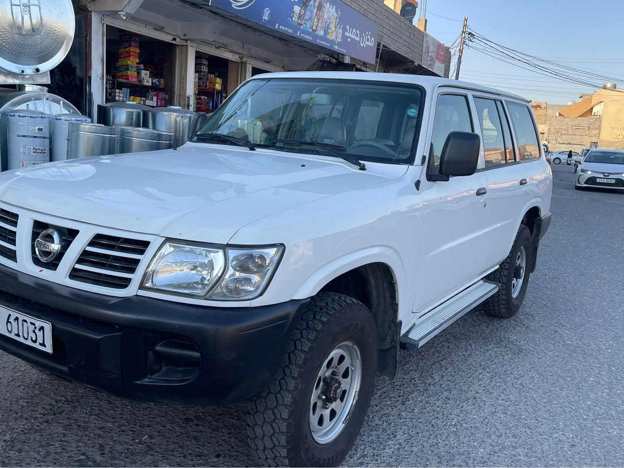 Nissan patrol 2002
كلين 
ناو سپى  مرغوب
غاز و بنزين
سيرفس كامل كراوه 
به شه رت 
بطاقه ى بنزين هه يه 
به ناوى خومانه  به شه  رت حسايبه و انتربول
شوين كركوك شوريجة 
 ره قم خاوه نى ***********واتساب كركوك, العراق

