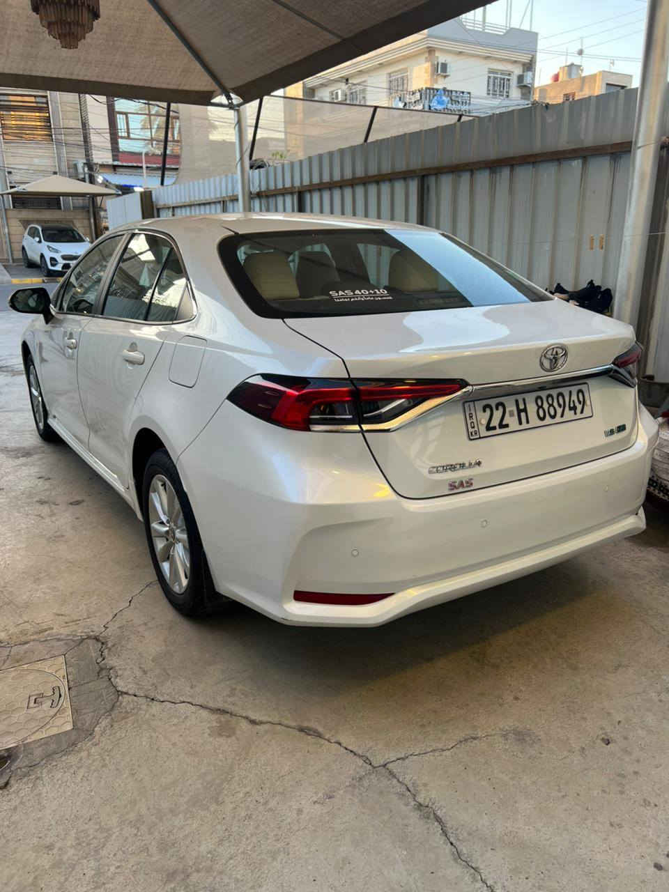 تيوتا كورلا 2023 ضمان ساز ( خليجي ) 
جديدة جدا
بوضع الضمان ماشيه 25 الف كيلو 
كتلوكات الشركه 
والسبير والعده ممفتوحه 
صار بيها طخه كلش خفيفه 
بلبنيد وانصبغ شي بسيط
وصور الطخه موجوده 
عندي وبارد كلش موضح بلصور 

ال💎ــسعـر 🟥 :: رقم (1) تلـقـائـي 📮

رقم صاحب ســـيـارة :: ***********
