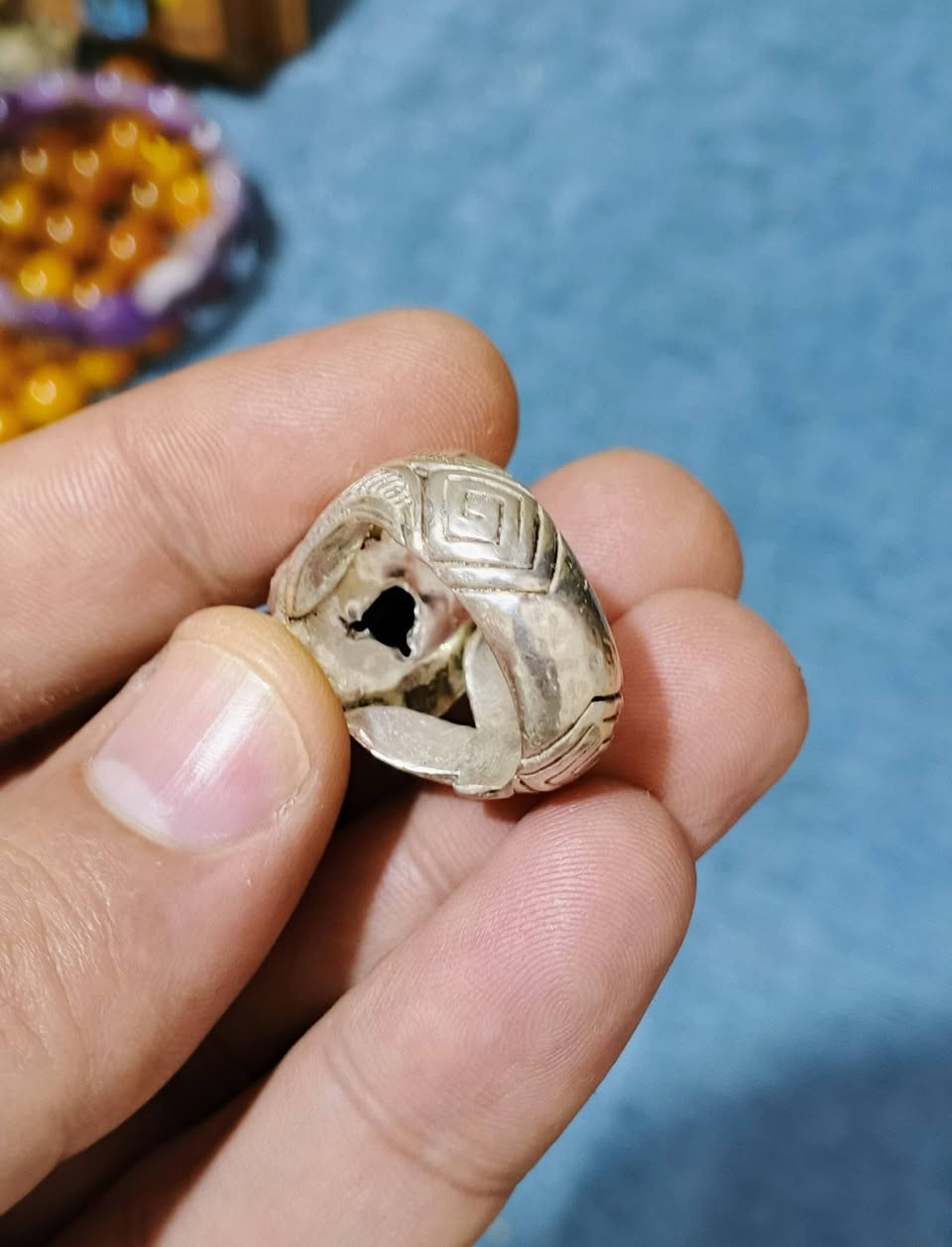خاتم جزع قديم مشگول صياغه يدويه


**إذا كنت صاحب هذا الإعلان وتريد حذفه لأي سبب، رجاءا أرسل رسالة إلى الدعم الفني**