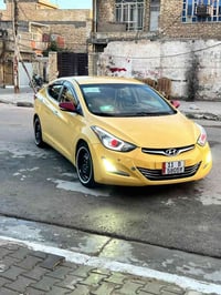 Elantra Limited :2014🇰🇷 , السلام عليكم وارد امريكي حادثها جاملغ جهة ال...