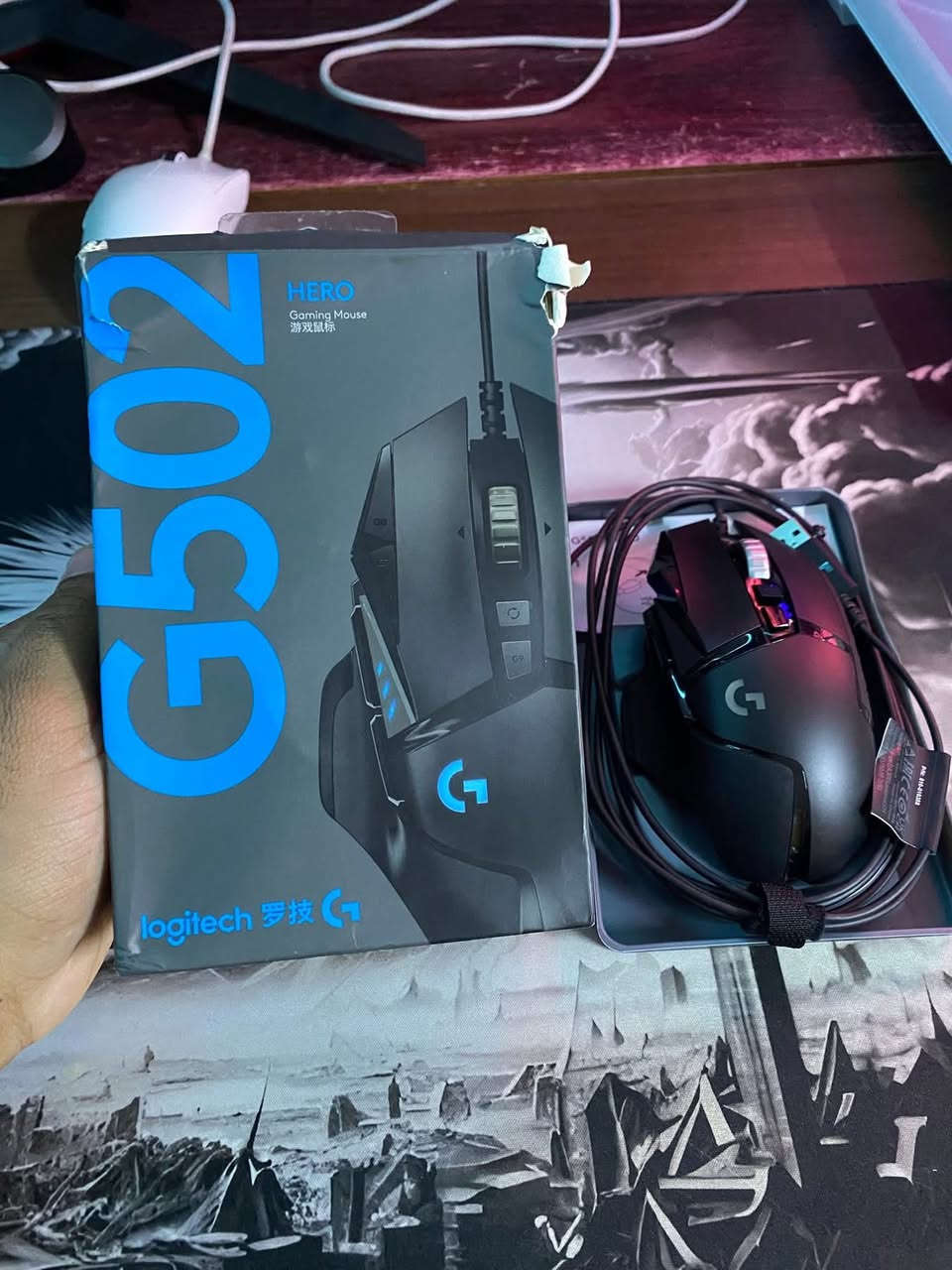 كيبورد Hxsj v200
ماوس لوجتك G502 هيرو

جدد ممستخدمات ابد 
قيم بما يرضي


**إذا كنت صاحب هذا الإعلان وتريد حذفه لأي سبب، رجاءا أرسل رسالة إلى الدعم الفني**