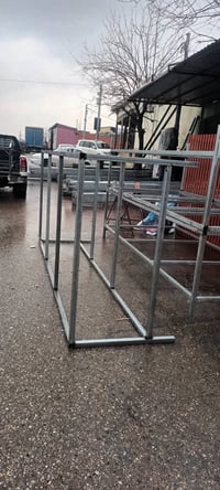 ترابيزة خياطة • جلفنة ١٫٦٠مم • ٣٫٦٦م×١٫٤٨م