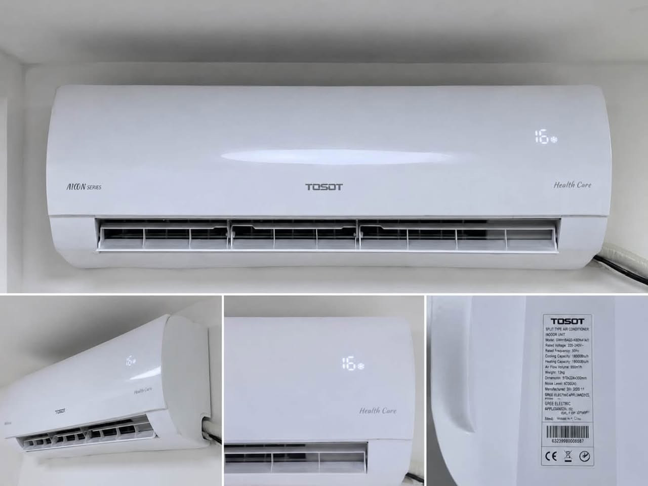 السلام عليكم
للبيع سبلت توسوت (TOSOT) - صناعة شركة غري (Gree Electric)
الموديل: GS-12T3/XA1
الحالة: سبلت مستعمل نظيف جداً وجديد. يعمل بنظام تبريد وتدفئة بكفاءة عالية، ومناسب جداً لتحمل درجات حرارة الجو.
السعر: قفل 550 ألف.
للاستفسار: ***********
المكان: بغداد
