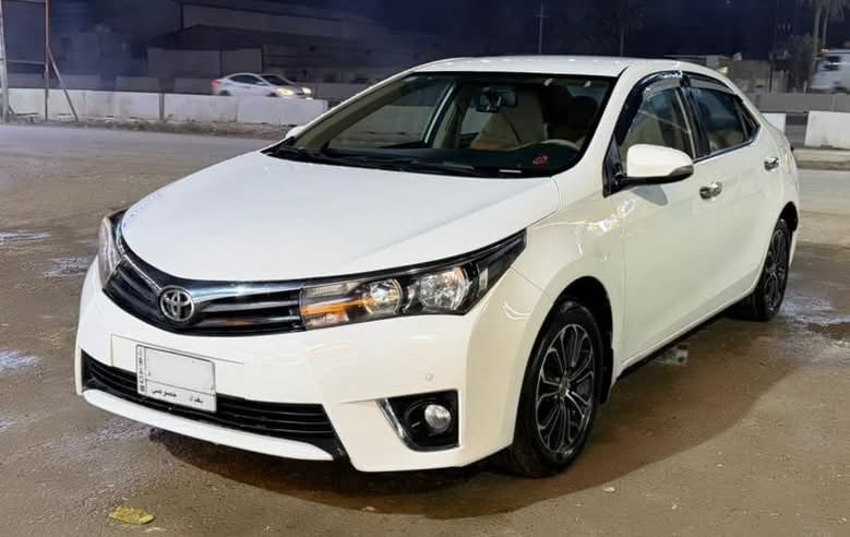 السلام عليكم... كورلا خليجية 2015 استلام الشركة العامة لتجارة السيارات والمكائن استلمتها من البصرة سنة 2017 محركها 1600 وفيها نظام الايكو

ماشية 98 الف كيلو سيارة صار بيها حادث وبدلت جاملغات 2 الخلفية اصليات مال تفصيخ وايضا يوجد صبغ قليل جدا في خشم البنيد والباقي مكفول السيارة على ايدي من 2017 ولحد الان/ سعر السيارة 135$ وبيها مجال للطيبين  غير متواجد على الفيس بوك

للاستفسار الاتصال على الرقم *********** او *********** وان شاء الله التوفيق للجميع وشكراً