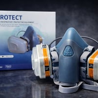 متوفر حاليأ كمامات...... انسب الاسعار 💯 للوقاية من  غازات الاصباغ والس...