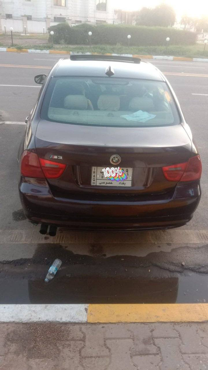 سلام عليكم بي ام دبليو e90 2009 
فول مواصفات بيه قطع بيع حزام 
سياره بيها نواقص قليله رقم مميز 
بيع مراوس يرهم حسب قناعه 
مكان بغداد سعر( 97) بيها مجال رقم ***********
