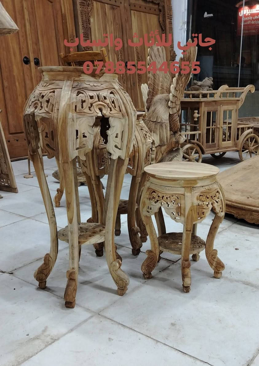 سيت طبلات ثلاثي نحت و زخرفة يدويه صاج اندونيسي
لطلب والاستفسار
 واتساب ***********
#اثاث #طبلات #جاتي
