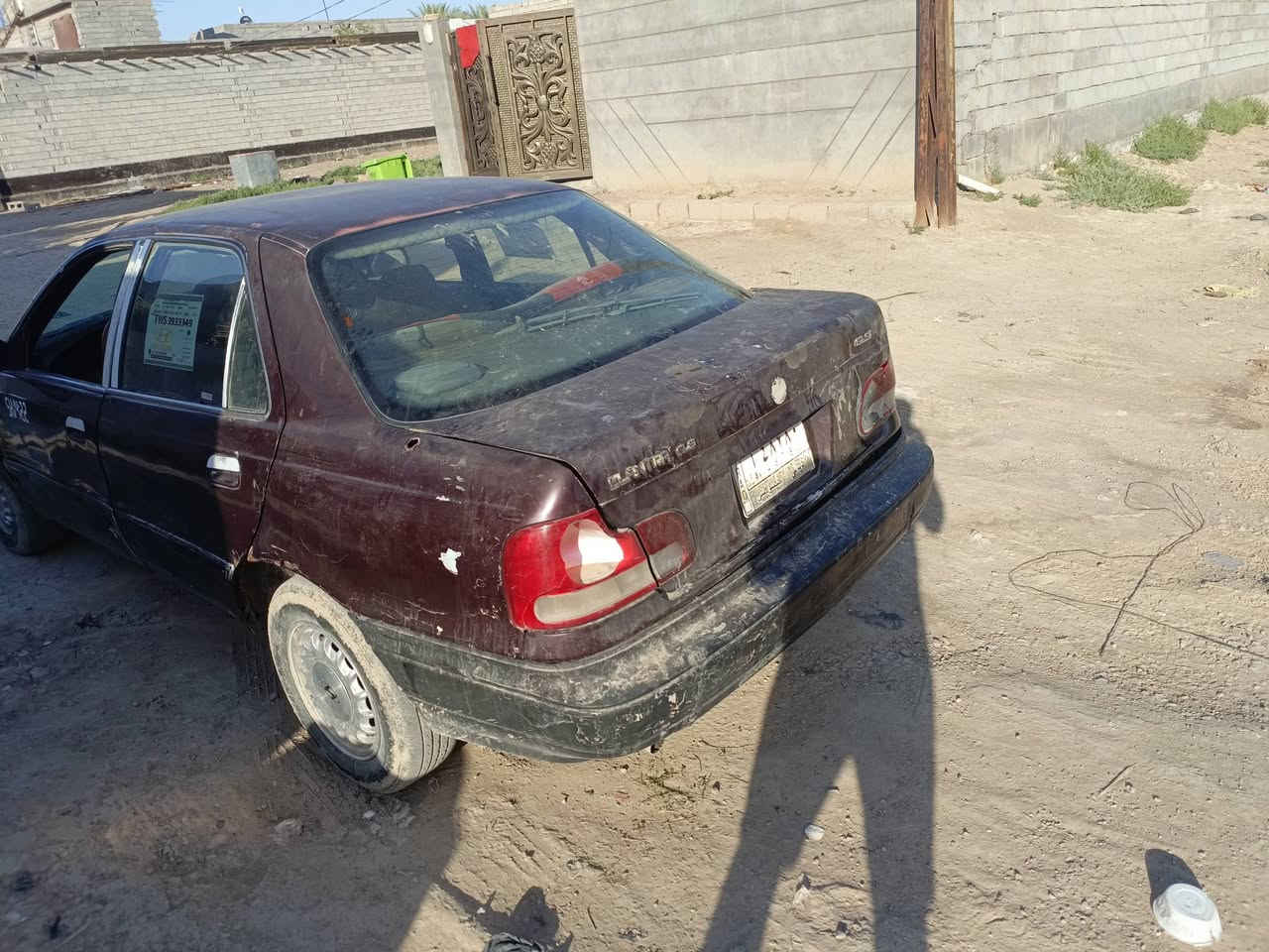 النترا مسطره للبيع موديل 92 مكينه او جير خير من الله سنويه ما ساقطه سعر السياره 16 ورقه الشراي يتصل شرط التحويل مكان السياره ديالى الخالص ***********
