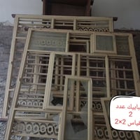 أبواب حديد ٦ • أبواب خشب ٤ • شبابيك ٥