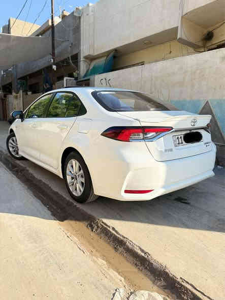 سلام عليكم 
كورلا هايبرد مديل 2025 HEV رقم بغداد مشروع وطني بأسمي مكينه 1800 مكفوله كفاله عامه من لبارد وصبغ  فول موصفات بصمه فتحه داخل جلد اسود اصلي تحكمات ستيرن رادار امامي تحديد مسار اوتو هولد ويل كب حجم 16 كأمره خلفيه دواره وبعد بيها هواي موصفات معروفه
سياره ماشيه 8 الف
السعر 148 وبيها مجال
العنوان: بغداد الكرخ
الرقم: *********** Colombo
