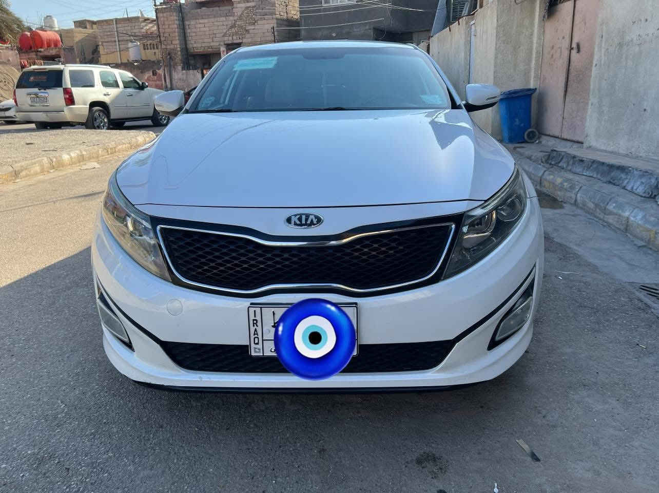 كيا أوبتما خليجي موديل 2015 رقم بغداد مميز مشروع وطني مكفوله من التبديل والفتح محرك 2000مكفول من الفتح كأمره مرايه شفط تحكم ستيرن سيارة تخم تاير جاهز من كلشي مكان سيارة بالناصرية مركز سعر على الخاص ***********
