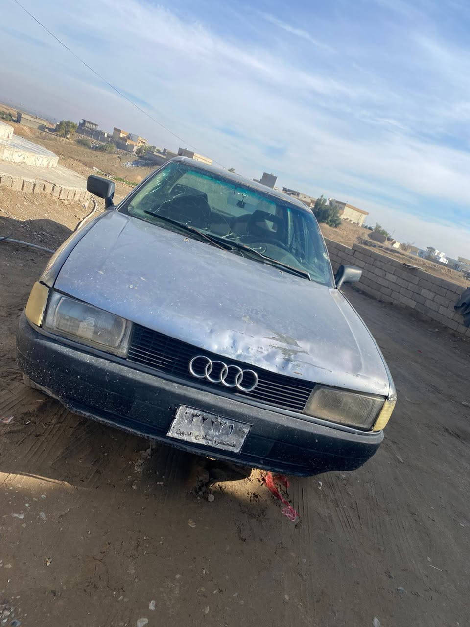 السلام عليكم
اودي 1991 للبيع 
رقم فحص صلاح الدين 
ب13 وبيها مجال
***********
