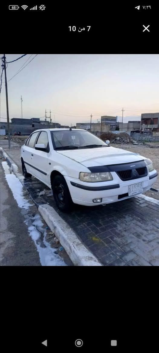 سلام عليكم سياره سمند مديل 2011  سياره حلوه جاهزه السعر37 وبيهه مجال حك الجيه  للاستفسار ***********
