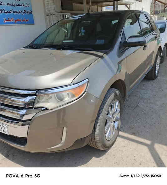 السلام عليكم فورد ايدج ٢٠١٣ ماشية ١٢٥ الف كم رقم بغداد دولي سنوية لل٢٠٢٧ باسمي كير محرك ممتاز تخم تايرات جديد سونار موجود تبريد ممتاز محرك ٣.٥ للاتصال *********** السعر ١٢٠ وبيها مجال
