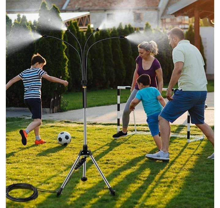 مرشات رذاذ للفناء الخارجي، مرشات رذاذ محمولة خارجية، نظام تبريد برذاذ الماء قائم بأربع فوهات رش، مرش رذاذ قابل للتعديل للفناء لتبريد حمام السباحة والشواء وتبريد الحيوانات الأليفة ولعب الأطفال بالماء... السعر ٢٥ الف


**إذا كنت صاحب هذا الإعلان وتريد حذفه لأي سبب، رجاءا أرسل رسالة إلى الدعم الفني**