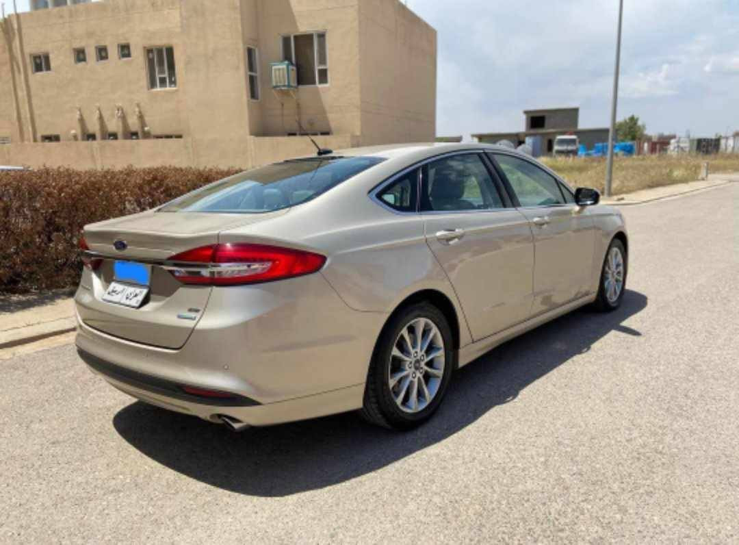 فورد فيوجن 2017 ذهبي رقم اربيل شرط التحويل
‎فول مواصفات 

ضررها صبغ قبغ الصندوگ والدعامية الخلفية‎
ضربتها خلف

‎*4 سلندر محرك 1500 توربو اقتصادي
‎* داخل عسلي 
‎* شاشة كبيره 
‎* شاشة دشبول عدد 2 
‎* كاميرا دواره 
‎* حساسات خلفية
‎* لايت ليد 
‎* كود على الباب 
‎* تشغيل بصمه
‎* اربع ابواب بصمه 
‎* هاندبريك بصمه
‎* كير سبورت 
‎* شفتات استيرن كير ماوس كشنات جلد 
‎* كشنات كهرباء السائق والسكن 
‎* كشنات هيتر
هزة جديدة
السعر 125 
***********
***********
