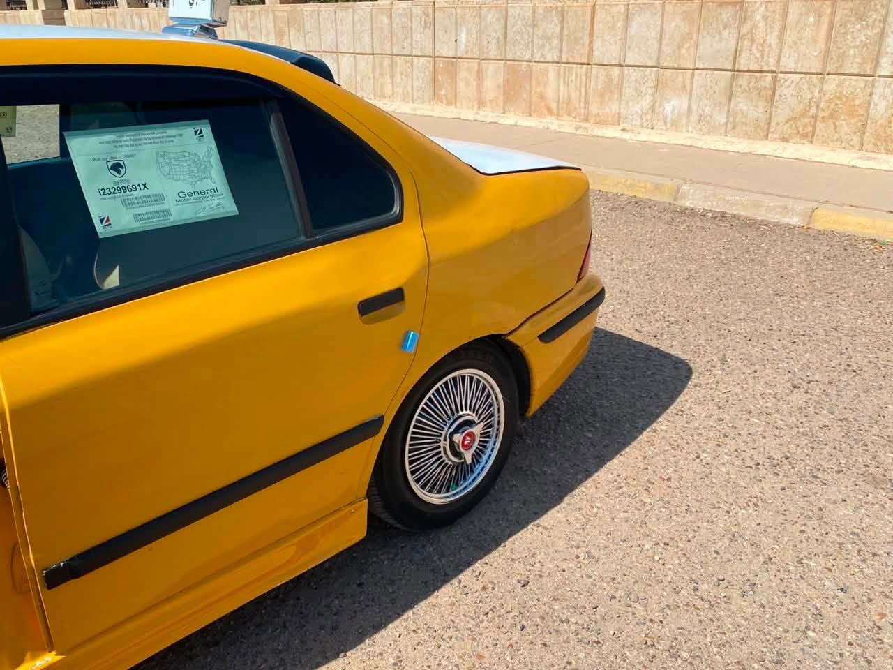 سلام عليكم سمند مديل 11سياره جاهزه كير مكينه كفاله منضومه تبريد 🥶🧊🧊ثالج حماوته ويه تبريد بل ٢ضهر ربع  كشرهه نضيف صدره امامي خلفي جاهزه ترايك وين ميعجبك رقم نكيزي هزه جديده سياره بسمي تحويل ثاني يوم سعر 37وبيه مجال بغداد لبياع رقمي ***********
