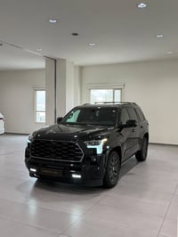 سيارة تويوتا سيكويا بلاتينيوم بلاك أدشّن  أعلى مواصفات موديل 2023 السي...