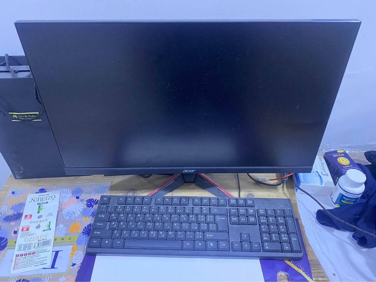 � تجميعة ألعاب وأعمال كاملة مع شاشة 165Hz 🔥

✅ المعالج: Intel Core i7 3770
✅ الرام: 16GB DDR3 (2×8GB)
✅ كرت الشاشة: Gigabyte GTX 1650 4GB
✅ SSD 128GB للنظام والويندوز
✅ HDD 500GB للألعاب والملفات
✅ مزود طاقة Warrior 500W

🖥️ الشاشة:
✔ Acer 24 Inch
✔ Full HD 1080P
✔ IPS Panel
✔ 165Hz Refresh Rate

🎮 مناسبة للألعاب الأونلاين والعمل والدراسة والتصميم الخفيف.

💰 السعر: 350,000 دينار عراقي
❌ البيع كامل فقط (الجهاز + الشاشة)
📍 للاستفسار مراسلة الخا بغداد, العراق


**إذا كنت صاحب هذا الإعلان وتريد حذفه لأي سبب، رجاءا أرسل رسالة إلى الدعم الفني**