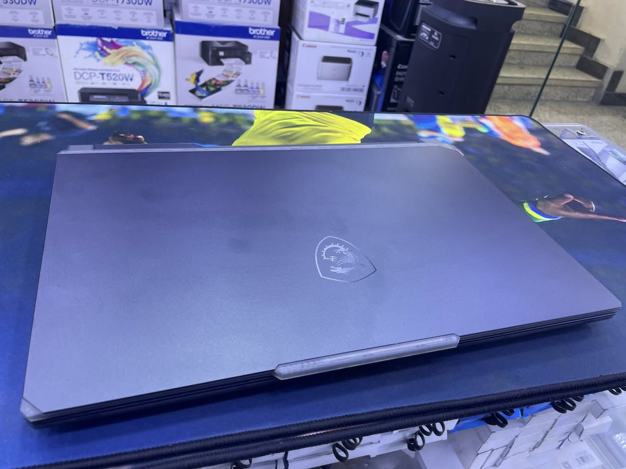 msi cyborg
cor i7  13th 
ram 24G 
ssd 1T nvme 
rtx 4050  6G 
144hz 
نضافه 100‎%‎ اخت الجديده 
مع شاحنه اصليه فقط 
السعر : 1،500،000
بغداد - المنصور . يوجد توصيل 
***********
