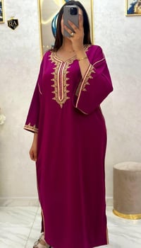 قفطان أفراح • كريب طايح • مقاسات كبيرة