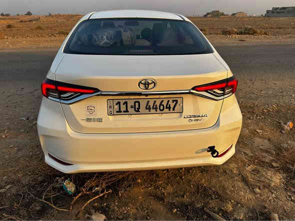 كورلا ٢٠٢٤ فول على اضافات كشنات مدوشمة وارضيات جلد وصندوق مغلف جلد وعليه تغليف على جام واقي حرارة 
سيارة بيها تكحيلات بالدعامية وعلى كد اصبع بارد بالباب ونفس الباب اكو رصعه موضح بالصور سائق  ماشية ٣١ الف كيلو باسمي بغداد تواصل رقمي *********** مكان بغداد شارع فلسطين بغداد
