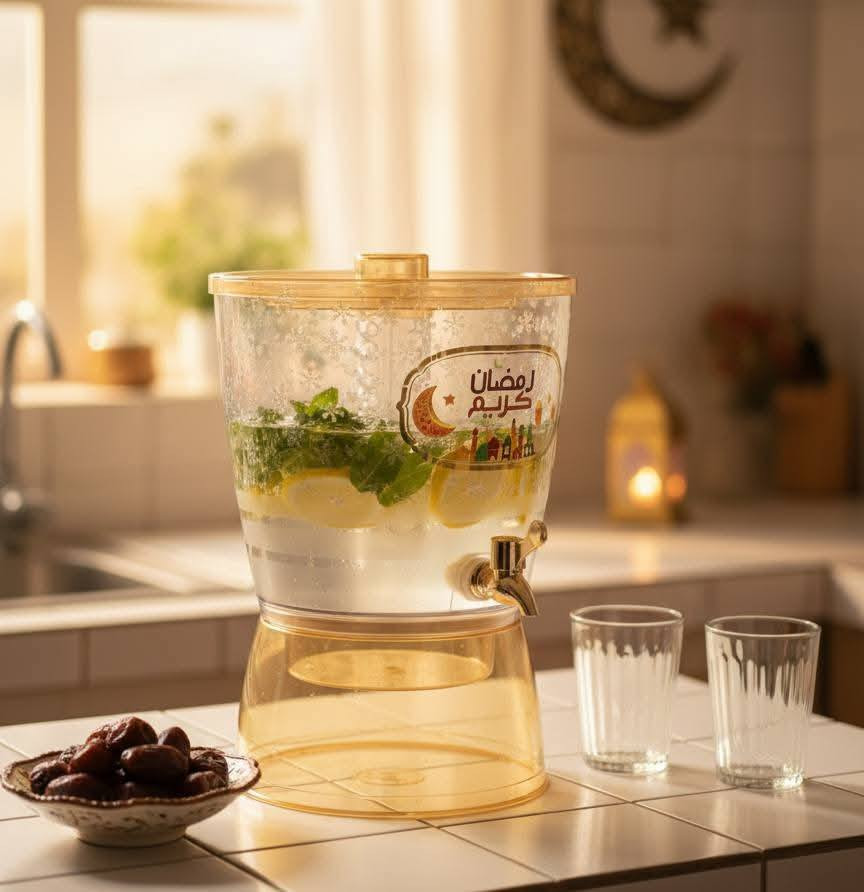 #توفر 💥

 ترمز أكرلك رمضاني  عملي وأنيق 🌙

يحتوي مصفّي داخلي من المنتصف للفواكه أو الثلج💥

كلش حلو للسفرة الرمضانية، للعصائر، ، واللبن 

#طابقين  تكدرون تخلون بي نوعين عصير
#السعر ١١،٠٠٠ الف دينار فقط 🔥

#العنوان_الشامية_حي_العسكري_الغربي_شارع_الجامع

بادارة  كريم الجنابي 

#تتوفر_خدمة_التوصيل_داخل_الشامية


**إذا كنت صاحب هذا الإعلان وتريد حذفه لأي سبب، رجاءا أرسل رسالة إلى الدعم الفني**