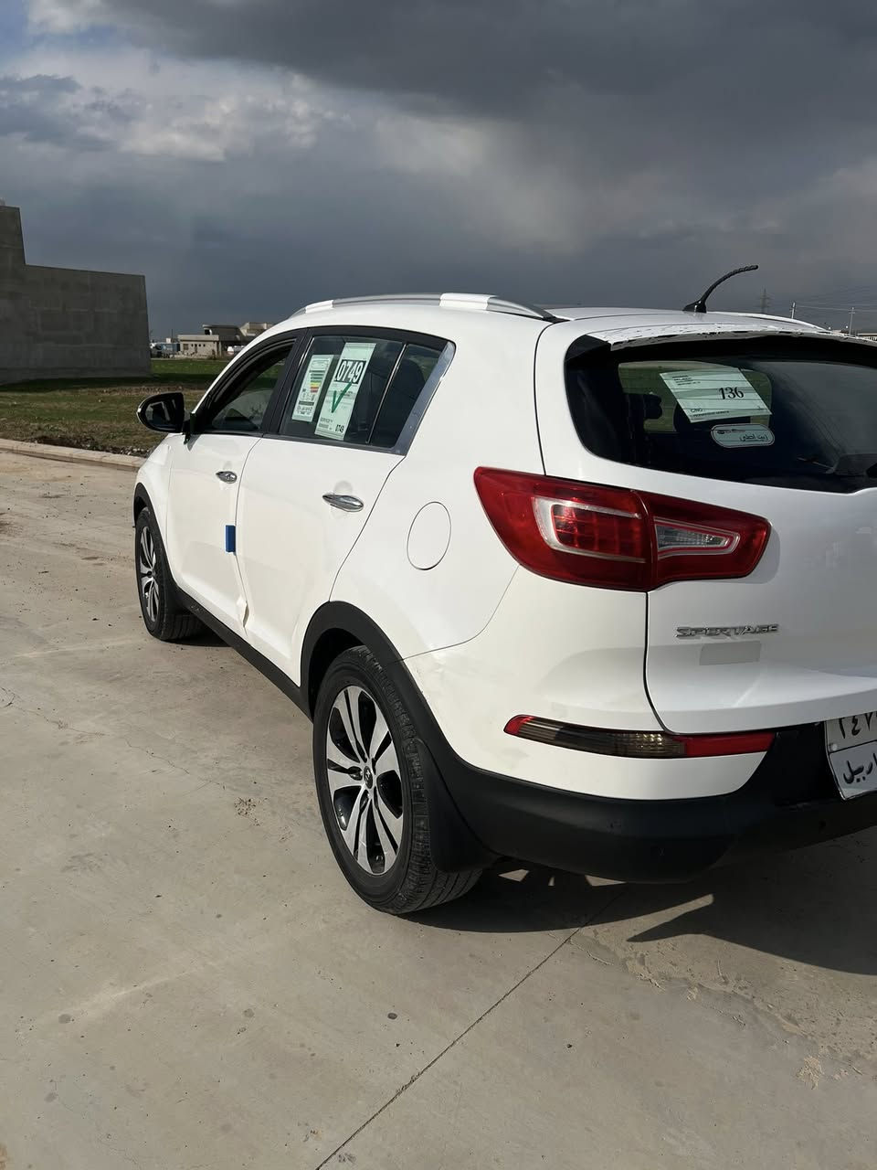 سلام عليكم
اللبيع كيه اسبورتج موديل 2011
سياره فول مواصفات
سياره بدون صبغ
كير محرك شرط
السعر 143 وبي مجال
رقم الهاتف ***********/***********
