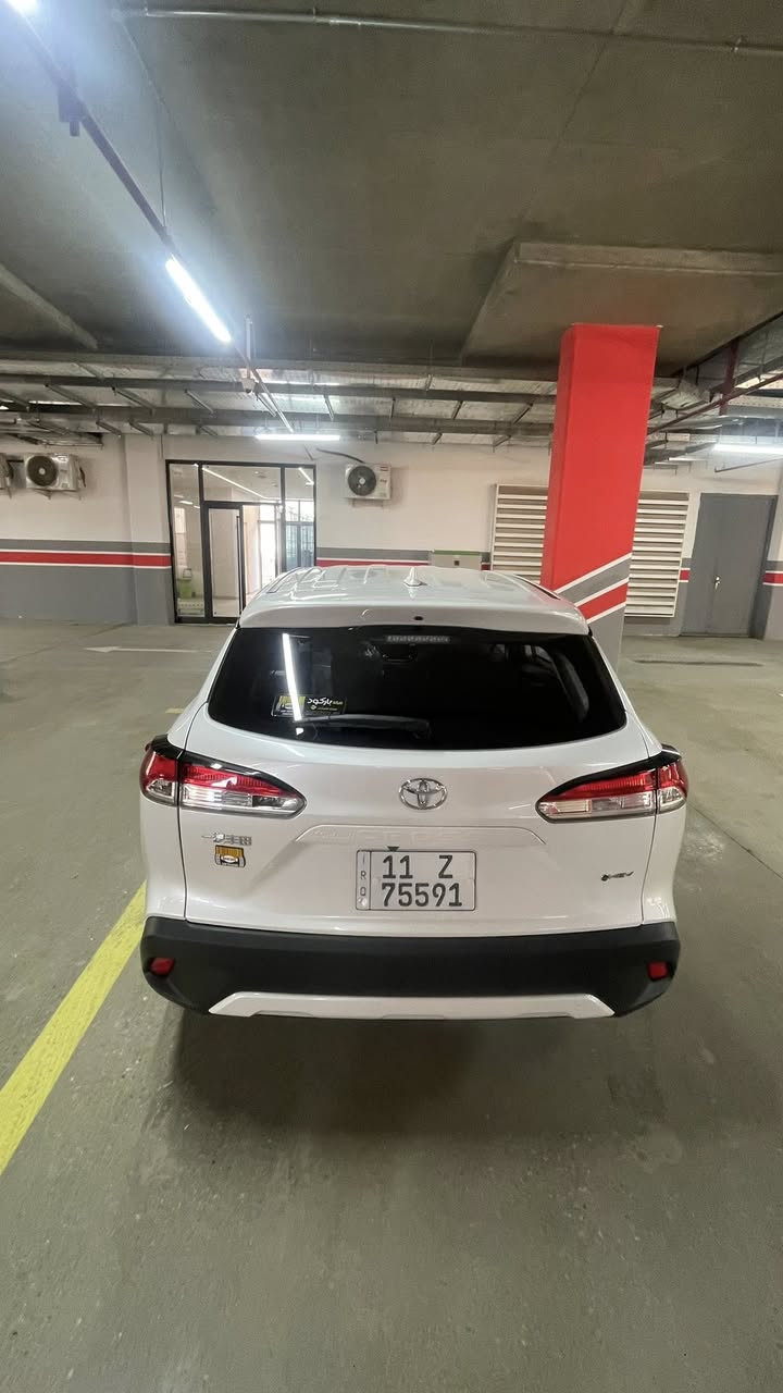 كورلا كروس وارد صيني 2025 للبيع
مكان السيارة بغداد الدورة
السيارة مابيها اي نقص
محرك 2000 هايبرد 
السيارة مواصفات ستندر ماعدا المري الشفط  
3 انظمة قيادة (eco, sport , comfort)
قطعتين تبريد
اوتو بريك 
مثبت سرعه 
حساسات امامي خلفي
وباقي المواصفات المعروفة  

الضرر : 
ضرر بسيط بالجاملغ عكس السايق وتبدل 
عداد السيارة :
2250 km

الرقم : ***********
