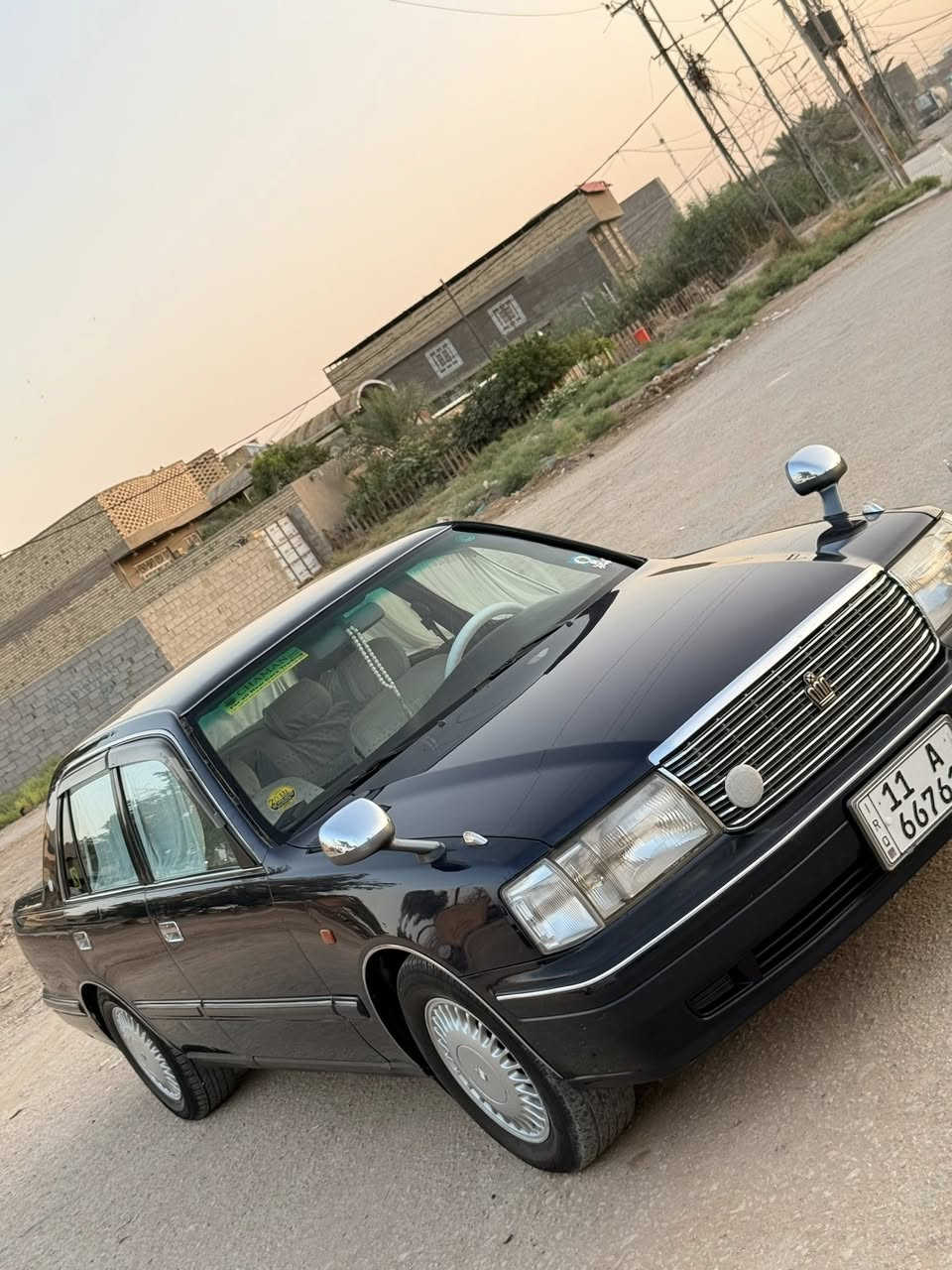👑TOYOTA CROWN ROYAL SALON
للبيع تويوتا كراون 1998
اللون ازرك حبري
رقم بغداد الماني مداور ثاني يوم  
مكفوله كفاله عامه من كص وضربه ونقل جثه ورسميات والاصوليات 
المواصفات👇
✅2دگم
✅تحوير الغسق 
✅مكينه 3000 
✅ شاصي55
✅ويل مشيف
✅كشنات كهرباء 
✅ ستيرن كهرباء
✅تخم تاير 
✅غراض جنطه كامل 
السياره ماعايزه برغي كامله عله اخر حبايه السياره بلواقع احلا من الصوره 📷
العنوان النجف الاشرف 
السعر 💵 132  
للاستفسار
اتصال***********
واتساب ***********

