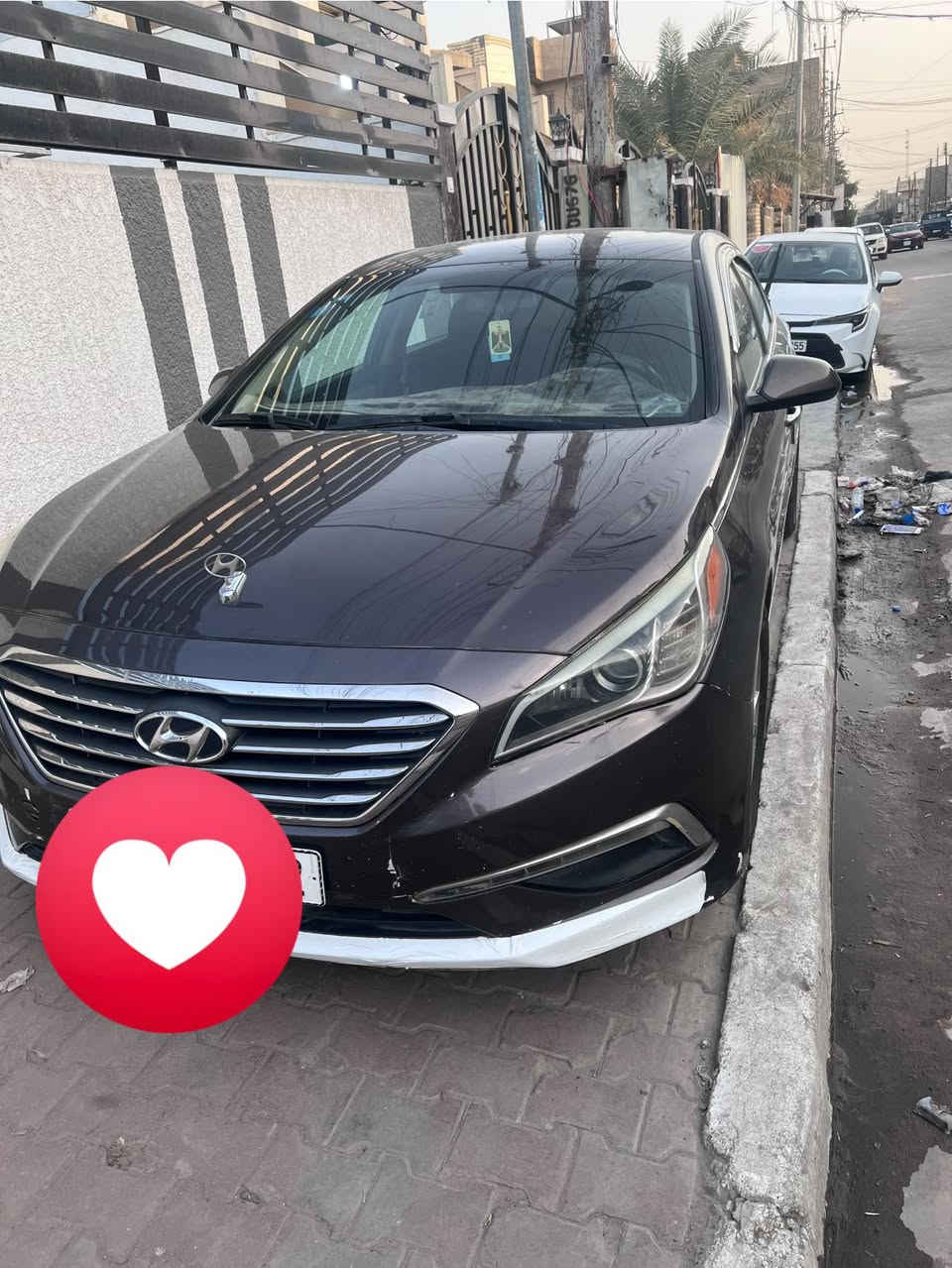 سلام عليكم
سوناته وارد امريكي
الحادث جاملغ ايسر نفسه راجع
السياره موديل 2015
مكينه2400
السونار مالته موجود
السعر 120بيه مجال حك الجيه
***********
العنوان بغداد الدوره
