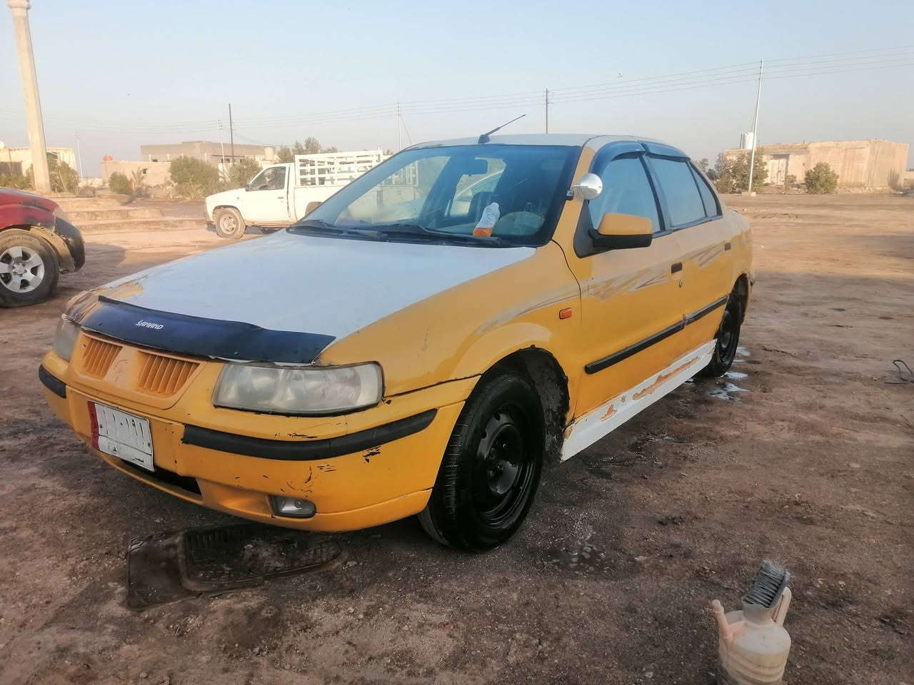 سمند ٢٠١٠ نضيفه كير محرك كفاله جديده مداور ثاني يوم مكان سماوه
٢٠ وبيها مجال بسيط *********** رقمي 
سياره ترايها للموصل
