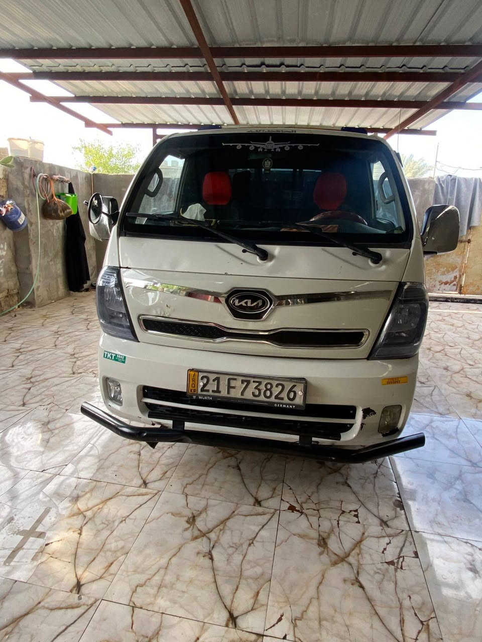 سلام عليكم/بنكو 2700مسكر سبلاين خير من الله لا تبخير لا تنقيص وبيه حصه كاز بكل محافصات العراق  كير عادي سياره ادوات ومتومه طبق الاصل رقم سليمانيه  ومطابق رقم الشاصي شرط الحاسبه  سياره حيل جديده تبريد ثلج و تدفئه  حداديه 100/100  سعر66 ويه المحجر وبدون محجر 62قفل من الاخير رقم الهاتف *********** متواجد فقط واتساب شريحه مقفوله مكان بصره ابي الخصيب
