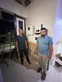 طاقة شمسية • باتري ليثيوم • لوح ٦٣٠ واط