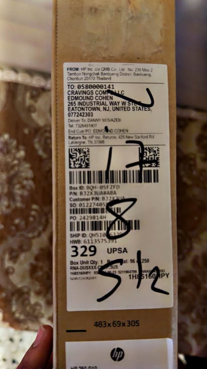 السلام عليكم

الموديل: HP 250 G10
 المعالج: Intel Core i7 (الجيل الثالث عشر الحديث)
 الذاكرة العشوائية (RAM): بسعة 8 جيجابايت.
 الهارد (التخزين): SSD NVMe فائق السرعة بسعة 512 جيجابايت
 الشاشة: مقاس 15.6 بوصة بدقة عالية FHD
 حالة الجهاز: جديدة 100% (بالكارتونة).
***********
