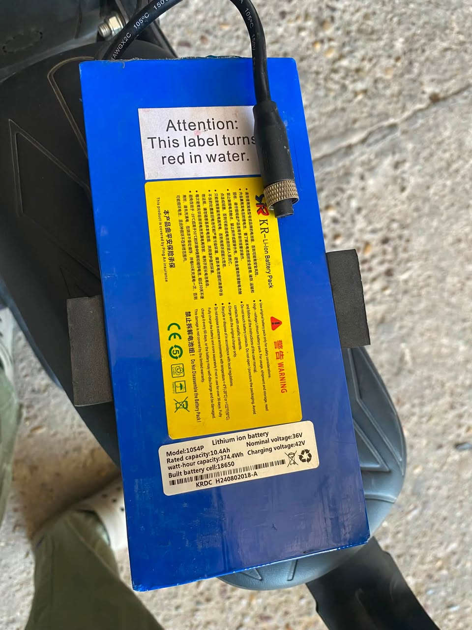 بطاريه ليثيوم 10 امبير 36 volt بعدهي جديده شرط الشغل يوجد توصيل محافضات
***********

