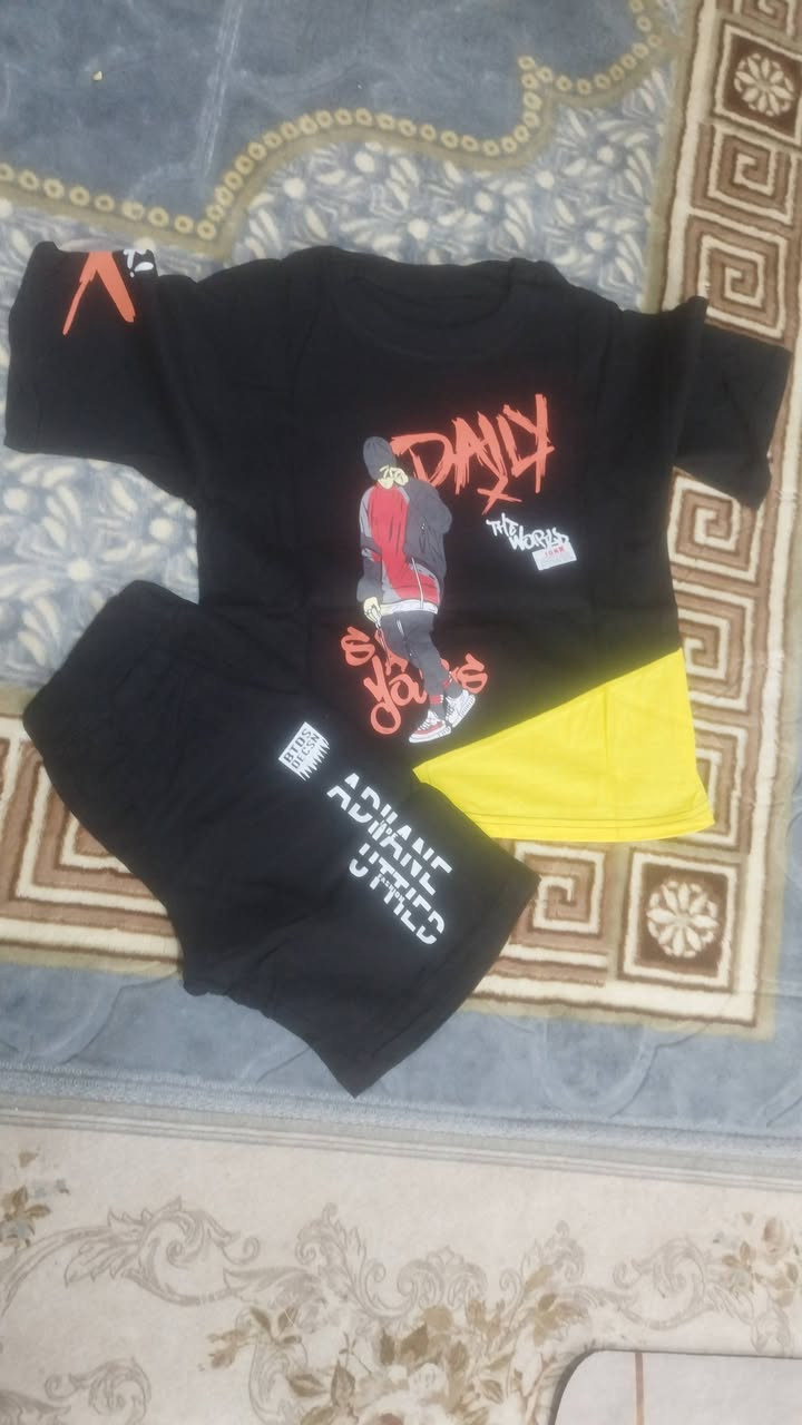 تراكات ولادي كم قطعه فساتين بناتي مال بيت  
الاسعار اكو سعر ب6 اكو سعر 7 
متوفر توصيل  اي ستفسار خاص. وتدللون


**إذا كنت صاحب هذا الإعلان وتريد حذفه لأي سبب، رجاءا أرسل رسالة إلى الدعم الفني**