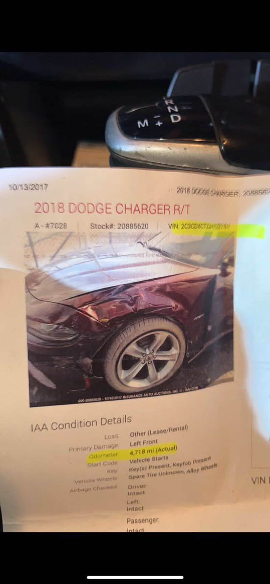 السلام عليكم كل عام وانتم بخير 
دوج جارجر هيمي موديل 2018 
سيارة وارد كندي داخله فقد جاملغ ضربه خفيفه بي وناشره بالمنشور 
وتم تبديل البنيد للشكل فقط خليت بنيد اصلي مالت srt
للعلم السيارة دعامياتها ثنينهن srt ومصروف عليها خير من الله ويلكب سعرة ٩٠٠$ 
برمجة يم مصطفى ايكل 
رقم بصرة تحويل 
علماً ان السيارة اصوليه وبأسمنه لا معلاية ولا شي 
والسيارة بعد احلى من الصور 
عليها صوت يخبل 
سعر السيارة ١٧٠ ورقة وبيها مجال للجناي  وماكو بهيج سعر
مكان السيارة بصرة ياسين خريبط
رقم الهاتف 
*********** البصرة, العراق
